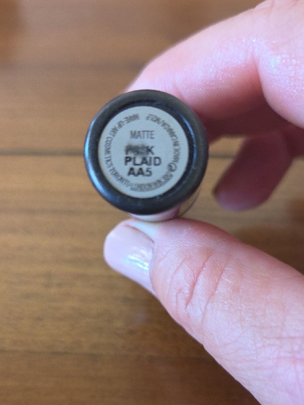 MAC Cosmetics Pink Creme Lipstick — Pink Plaid - Picture 2 of 2
